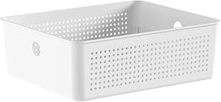 Ou Cesto Organizador Multiuso 5,4L Branco Linha Flow