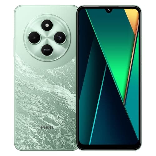 Xiaomi Smartphone POCO C75 4G 128GB/256GB 6,88 ''120Hz RAM,5160mAh batería procesador Mediatek Helio G85 50MP cám (Green, 8GB+256GB)