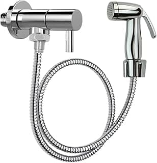 Ducha Higiênica Alta Pressão Com Mangueira E Suporte