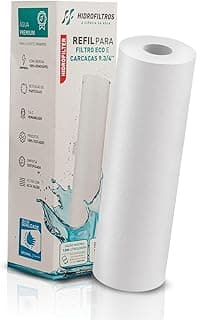 Hidrofiltros - Refil Eco Elemento Filtrante para Ponto de Entrada 9.3/4" - Hidrofiltros