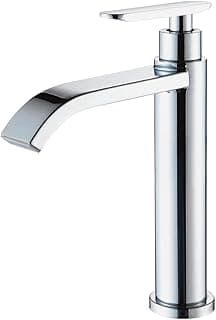 Torneira Lavatorio Banheiro Bica Baixa Aço Inox 304 | Para Bancada Cuba Embutir Pia Lavabo | 1/4 De Volta Premium Com Arejador Água Fria