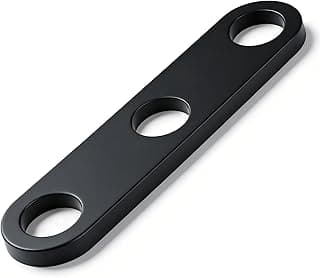 Placa de estabilização de torneira, adequada para Delta RP37490, suporte sob a pia de 3 furos, placa de retenção de placa de base de reforço para pias estilo vitoriano