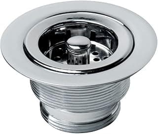 Roca Válvula de Escoamento para Cozinha 3.1/2" X 1.1/2" com Cesta de Metal