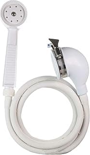 Danco 10086 VersaSpray pulverizador portátil de cabeça de chuveiro portátil serve para banheiras sem desviador, 1 pacote, branco