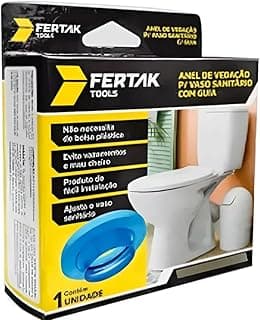 Anel de Vedação Vaso Sanitário Universal Sem Vazamentos Evitar Mau Odores Fixação Segura Instalação Fácil Sem Problemas