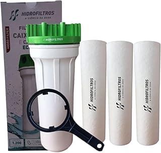 Filtro Caixa D'água E Cavalete Eco 9.3/4 + 3 Refil originais