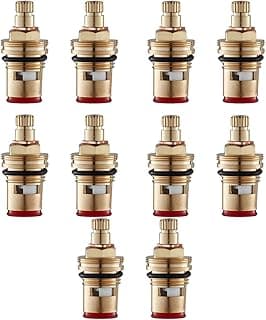 Reparo para Torneira M22 Padrão Deca, 16 Estrias, Kit com 10 Unidades