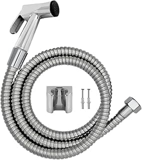 Ducha Higiênica Metal Gatilho Mangueira 1,20 Mt Sem Registro