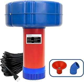 Aerador Chafariz 1.5cv 1.1kw Piscicultura Potente Oxigenio Bomba Lago Agua Peixes Tanque Oxigenador 15 Metros Fio