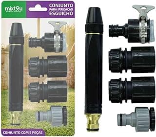 Kit de pulverizador de mangueira de bico de alta pressão com 5 peças