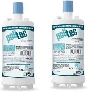 Kit 2 Filtro Refil Purificador Agua Esmaltec Acqua 7 Purágua