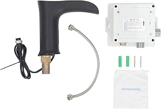 Torneira Automática Com Sensor de Torneira Touchless, Latão G1/2in DN15, Com Longo Alcance de Detecção de 12 ‑ 18cm, à Prova de Vazamentos e para Uso Em Toda a Família