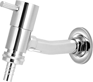 Torneira para Tanque/jardim Reta Parede Com Bico Metal 1/4v