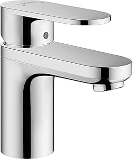 Torneira de lavatório cromada hansgrohe Vernis 70 sem conjunto de resíduos