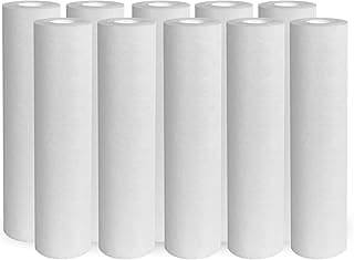 10 Refil Filtro Caixa D'água Cavalete Pp Liso 9 3/4 20 Micra Branco